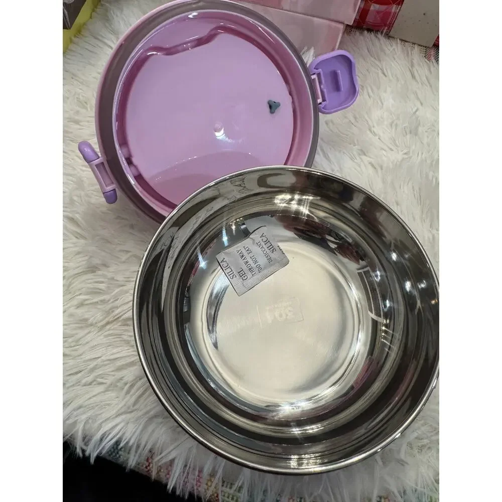 Sanrio Kuromi lunch box keep food hot stainless steel spoon interesting